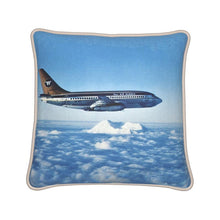 Load image into Gallery viewer, Alaska Mt. McKinley/Denali Wien Air Boeing 737 Silk Pillow