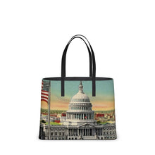 Load image into Gallery viewer, Washington DC New View of National Capitol Campaigner Tote