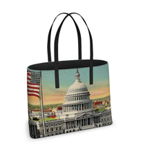 Load image into Gallery viewer, Washington DC New View of National Capitol Campaigner Tote
