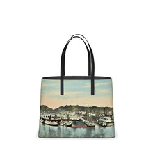 Load image into Gallery viewer, Hawaii Oahu Honolulu from the Sea Territorial 1910 Tote