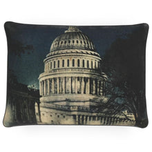 Indlæs billede til gallerivisning Washington DC Evening Capitol Luxury Pillow