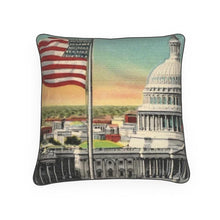 Indlæs billede til gallerivisning Washington DC New View of National Capitol Luxury Pillow