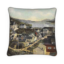 Load image into Gallery viewer, Alaska Ketchikan Looking South 1910 B Luxury Pillow