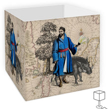 Load image into Gallery viewer, Asia Traditional Japanese Ryukyu Islander/Boar Lamp Shade
