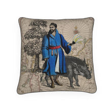 Load image into Gallery viewer, Asia Traditional Japanese Ryukyu Islander/Boar Luxury Pillow