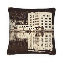 Load image into Gallery viewer, Alaska Ketchikan Waterfront Luxury Pillow