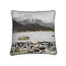 Load image into Gallery viewer, Alaska Douglas Channel View 1905 Luxury Pillow