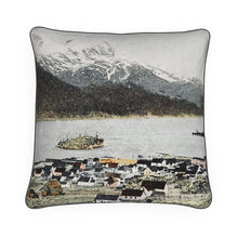 Load image into Gallery viewer, Alaska Douglas Channel View 1905 Luxury Pillow