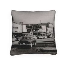 Load image into Gallery viewer, Alaska Anchorage 4th Avenue 1950s Luxury Pillow