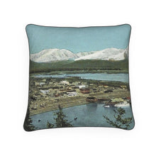 Indlæs billede til gallerivisning Alaska Seward Territorial Waterfront Luxury Pillow