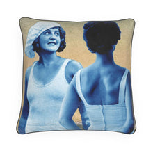 Indlæs billede til gallerivisning Miss Alaska 1922 at Taku Glacier Detail Luxury Pillow