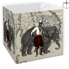 Load image into Gallery viewer, Asia Traditional Thai-Siamese Man/Elephant Lamp Shade