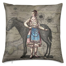 Load image into Gallery viewer, Europe Ukraine Ingrienne Luxury Pillow