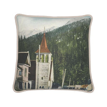 Load image into Gallery viewer, Alaska Ketchikan 1914 Silk Pillow
