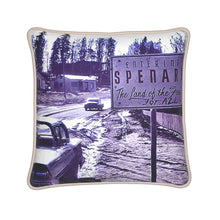 Load image into Gallery viewer, Alaska Anchorage Spenard Land of the Free for All Silk Pillow
