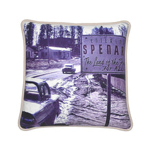 Load image into Gallery viewer, Alaska Anchorage Spenard Land of the Free for All Silk Pillow
