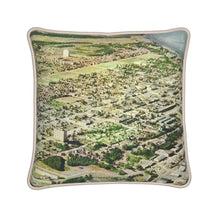 Load image into Gallery viewer, Alaska Anchorage Park Strip 1959 Silk Pillow
