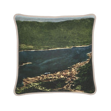 Load image into Gallery viewer, Alaska Ketchikan Tongans Narrows Silk Pillow
