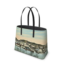Load image into Gallery viewer, Hawaii Oahu Honolulu from the Sea Territorial 1910 Tote
