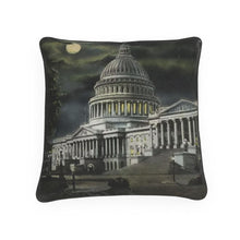 Indlæs billede til gallerivisning Washington DC Capitol Moon Luxury Pillow
