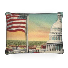 Indlæs billede til gallerivisning Washington DC New View of National Capitol Luxury Pillow
