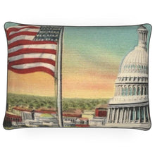 Indlæs billede til gallerivisning Washington DC New View of National Capitol Luxury Pillow
