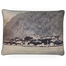 Load image into Gallery viewer, Alaska Juneau Territorial Waterfront Luxury Pillow
