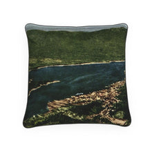 Load image into Gallery viewer, Alaska Ketchikan Tongass Narrows Luxury Pillow
