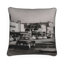 Load image into Gallery viewer, Alaska Anchorage 4th Avenue 1950s Luxury Pillow
