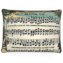 Load image into Gallery viewer, Hawaiiana Aloha Oe Luxury Pillow
