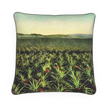 Load image into Gallery viewer, Hawaii Pineapple Fields Luxury Pillow
