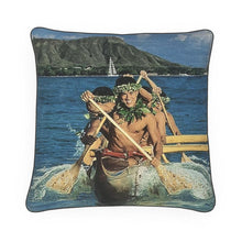 Load image into Gallery viewer, Hawaii Oahu Honolulu Outrigger Hotels Luxury Pillow
